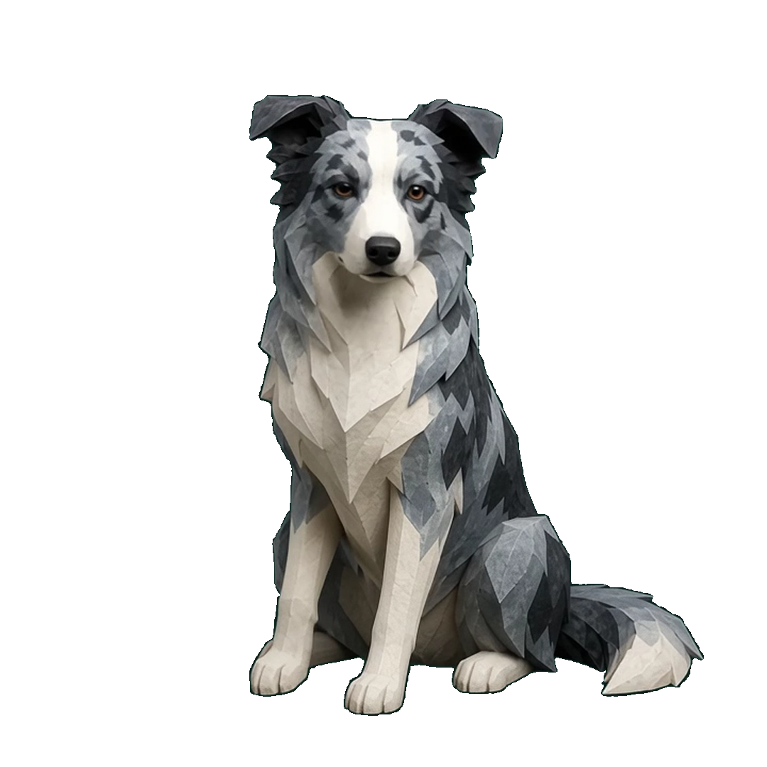 Bob, Border Collie blue merle